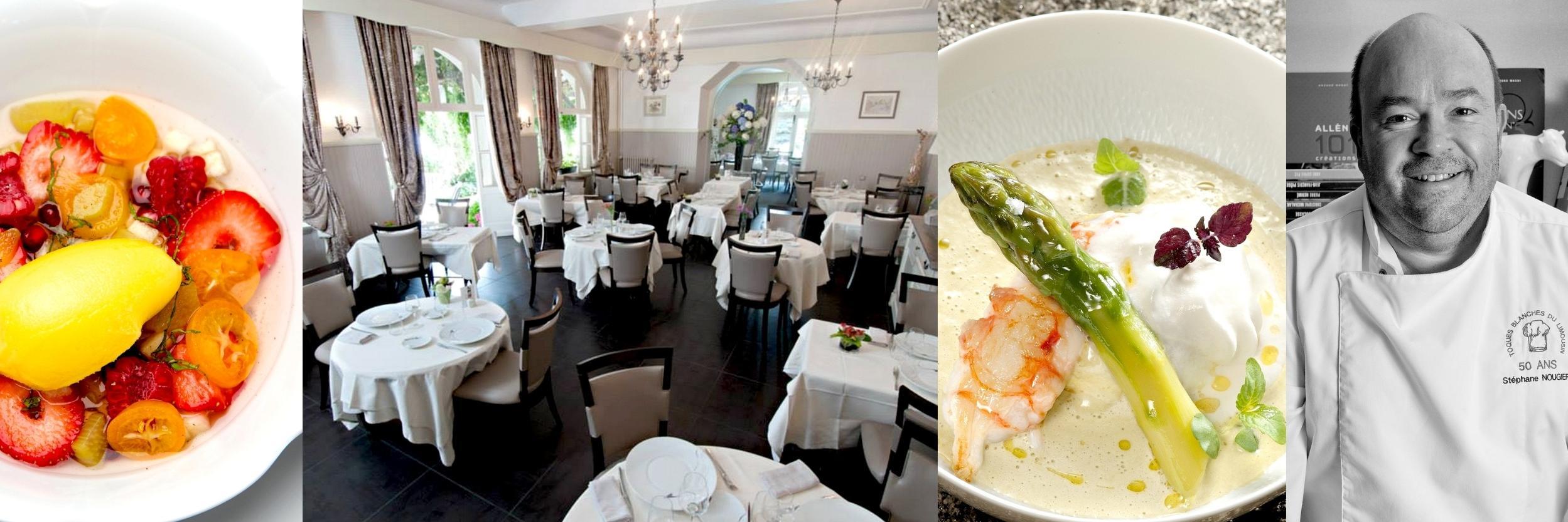 Logis Hotel Restaurant Nougier Saint-Etienne-de-Fursac Bagian luar foto