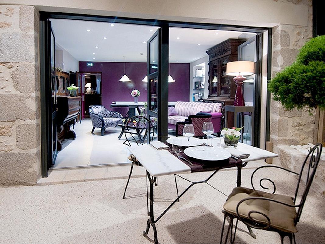 Logis Hotel Restaurant Nougier Saint-Etienne-de-Fursac Bagian luar foto