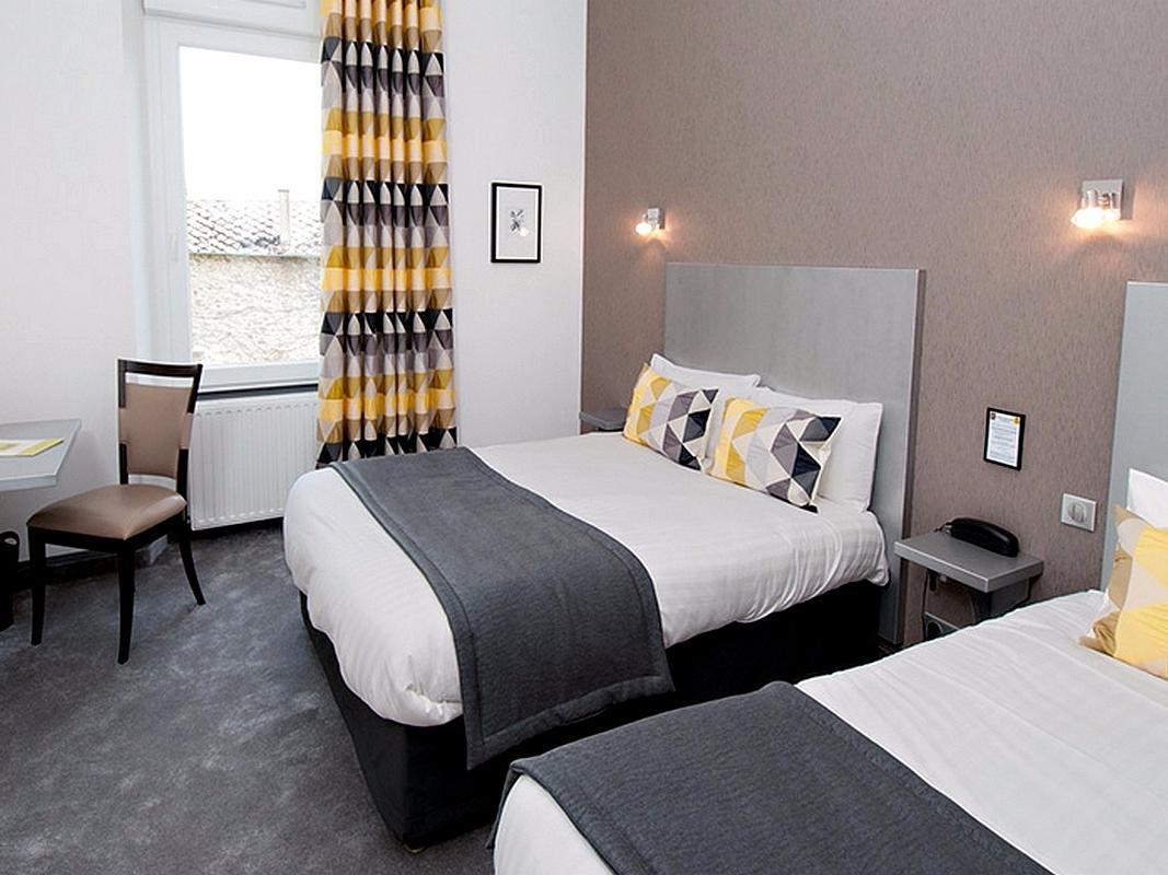 Logis Hotel Restaurant Nougier Saint-Etienne-de-Fursac Bagian luar foto