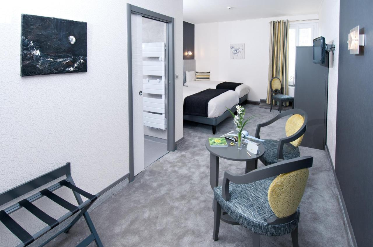 Logis Hotel Restaurant Nougier Saint-Etienne-de-Fursac Bagian luar foto